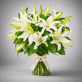 Букет из лилий